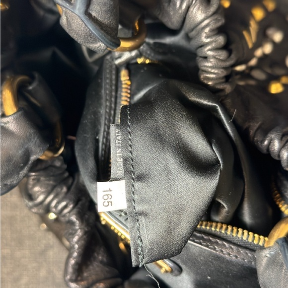 Miu Miu Studded 2way Handbag - Picture 4 of 4